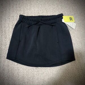 “All in Motion” Kids Black Skort